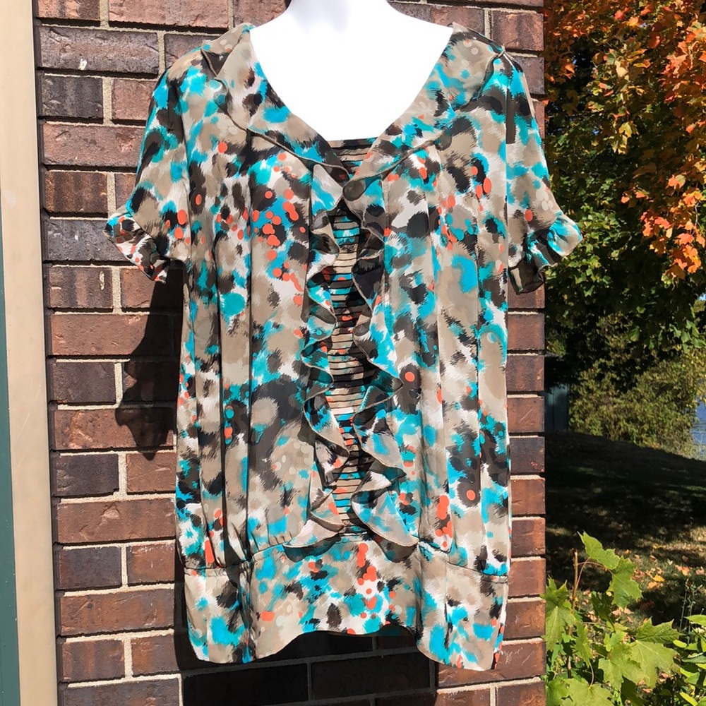 Fall Print Women's Top